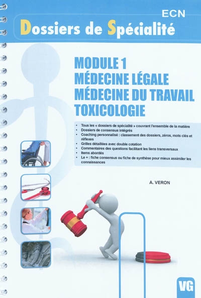 Module 1, médecine légale, médecine du travail, toxicologie