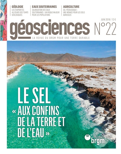 géosciences, n° 22. le sel aux confins de la terre et de l'eau