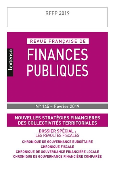 Revue française de finances...