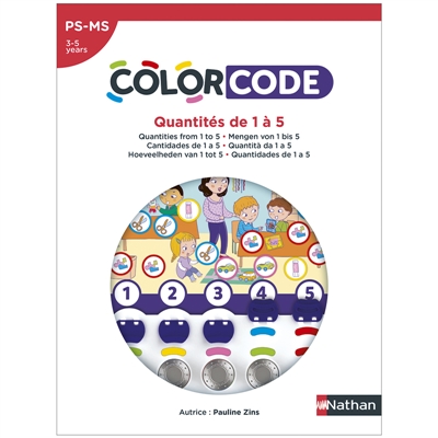 COLORCODE : Quantités de 1 à 5