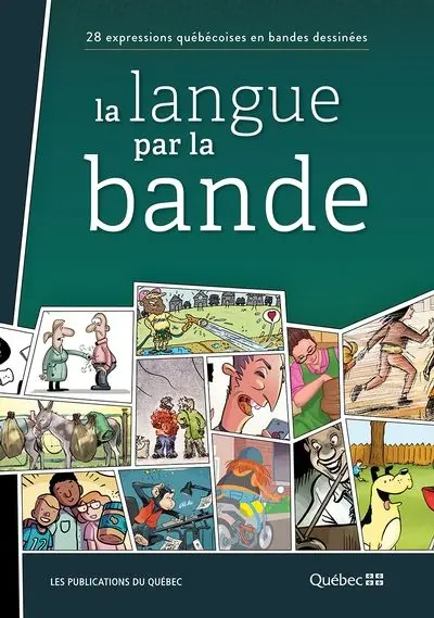 La langue par la bande : 28 expressions québécoises en bandes dessinées