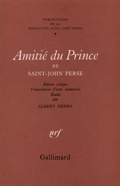 Amitié du prince