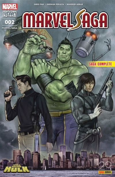 Marvel Saga, n° 2. Le carrément démentiel Hulk : saga complète
