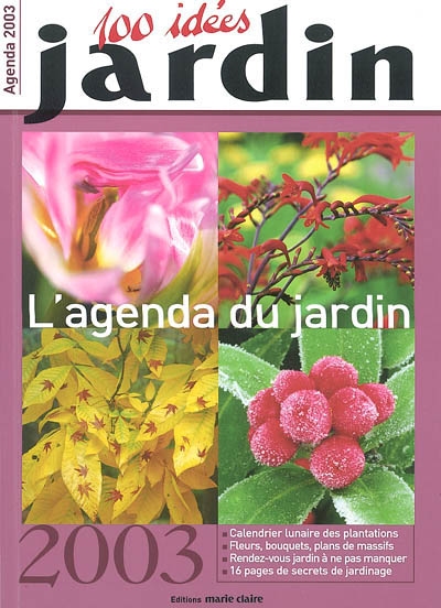L'agenda du jardin 2003