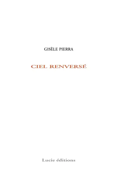 Ciel renversé
