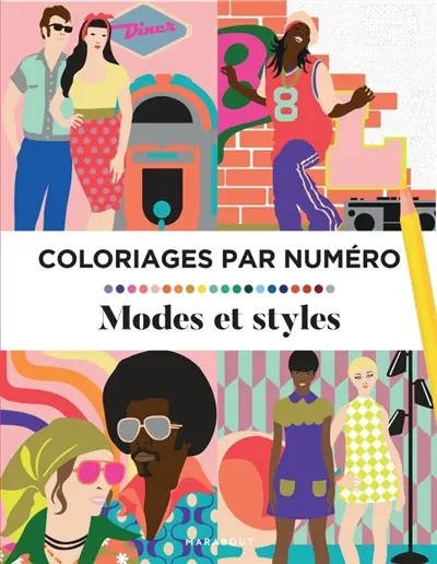 Coloriages par numéro : Mode et styles