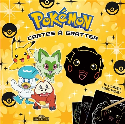 Pokémon, Paldea : cartes à gratter