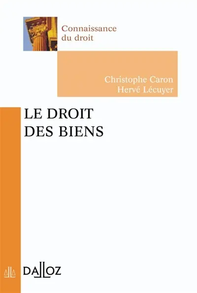 Le droit des biens
