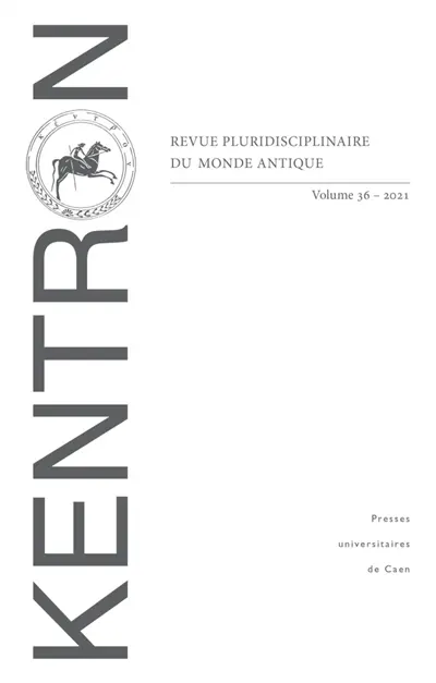 Kentron, n° 36. Jeu, normes et transgressions