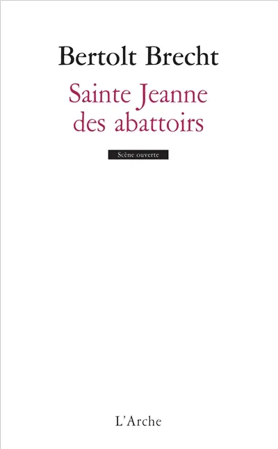 Sainte Jeanne des abattoirs