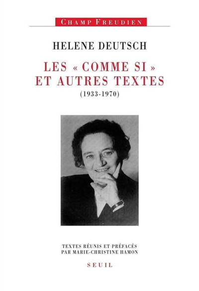 Les Comme si : et autres textes (1933-1970)
