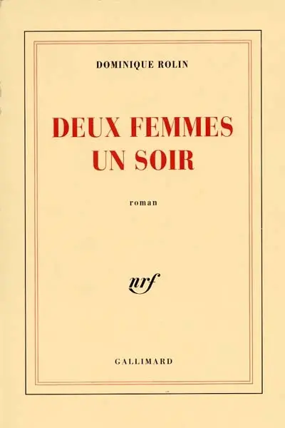Deux femmes un soir