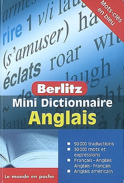 Mini dictionnaire anglais : français-anglais, anglais-français