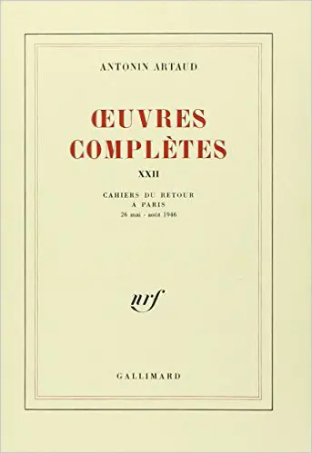 Oeuvres complètes. Vol. 22. Cahiers du retour à Paris : 26 mai-juillet 1946