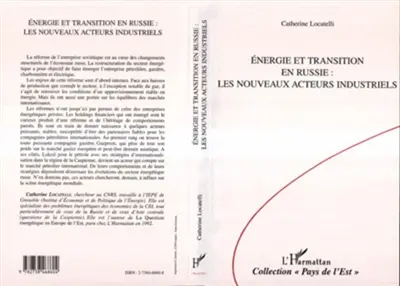 Energie et transition en Russie : les nouveaux acteurs industriels