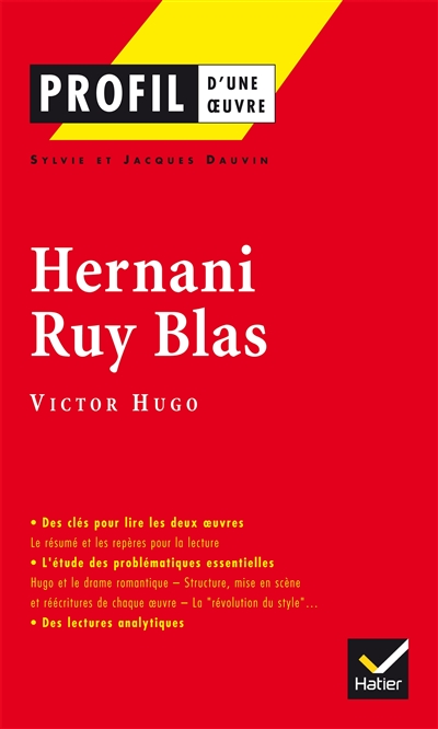 Hernani (1830), Ruy Blas (1838), Hugo