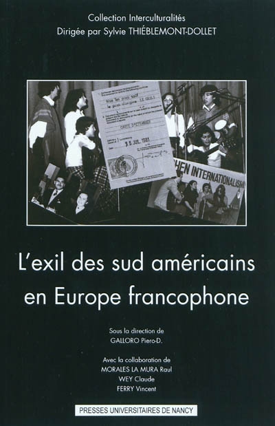L'exil des Sud-Américains en Europe francophone