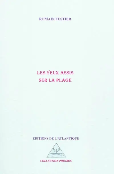 Les yeux assis sur la plage