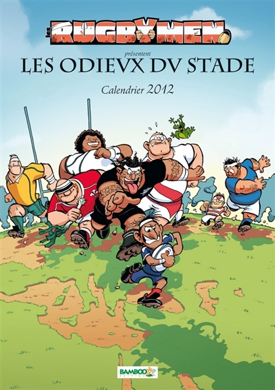 Les rugbymen présentent les odieux du stade : calendrier 2012