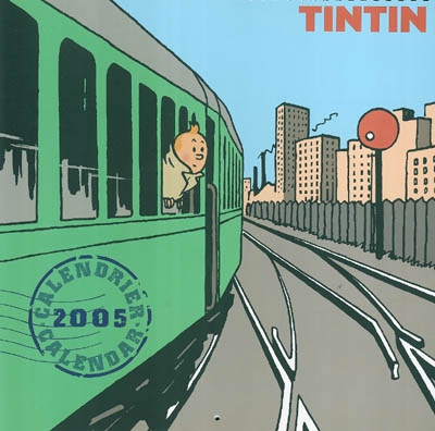 Tintin : calendrier 2005