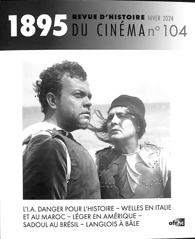 Mille huit cent quatre-vingt-quinze : revue d'histoire du cinéma, n° 104