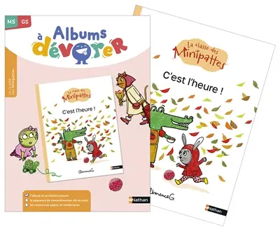 C'est l'heure ! : album et fichier ressources : MS, GS