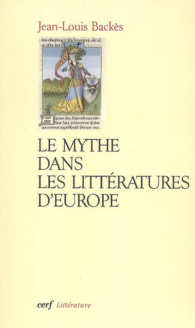 Le mythe dans les littératures d'Europe