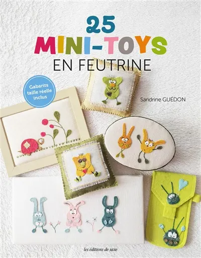 25 mini-toys en feutrine