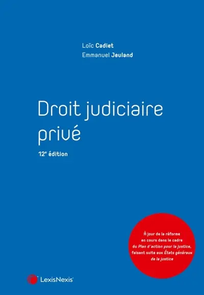Droit judiciaire privé