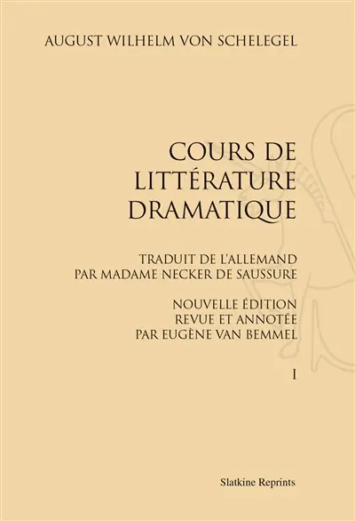 Cours de littérature dramatique