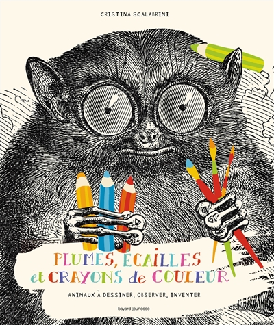 Plumes, écailles et crayons de couleur : animaux à dessiner, observer, inventer