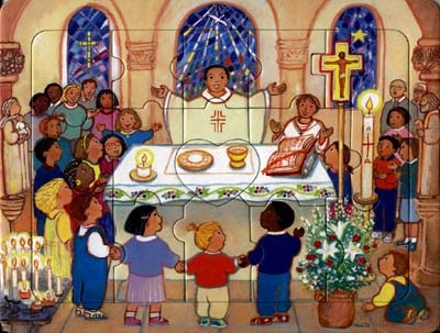 La messe des enfants : 16 pièces