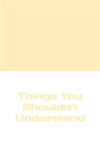 Michael Williams : Things You Shouldn´t