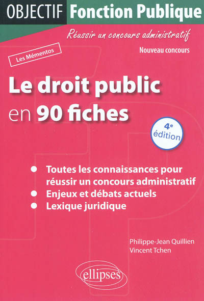 Le droit public en 90 fiches