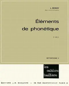 Eléments de phonétique