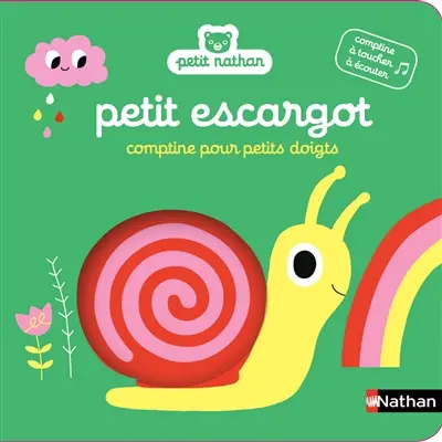 Petit escargot : comptine pour petits doigts