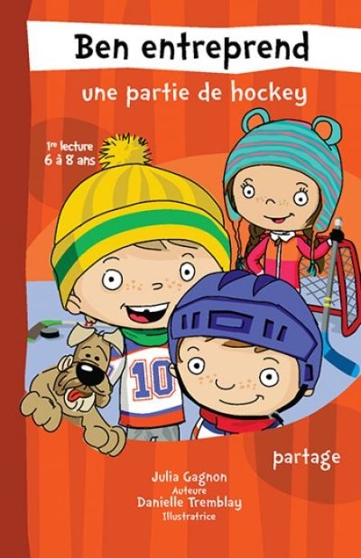 Ben entreprend une partie de hockey : partage