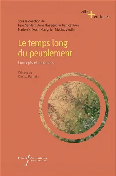 Le temps long du peuplement : concepts et mots-clés