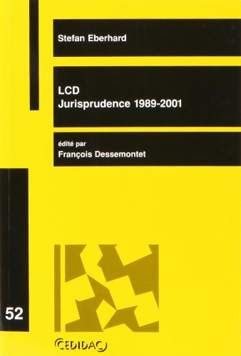 Loi sur la concurrence déloyale : jurisprudence 1989-2001