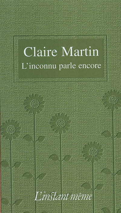 L'Inconnu parle encore