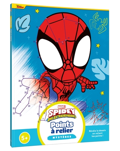 spidey et ses amis extraordinaires : points à relier mystères (5+) : marvel