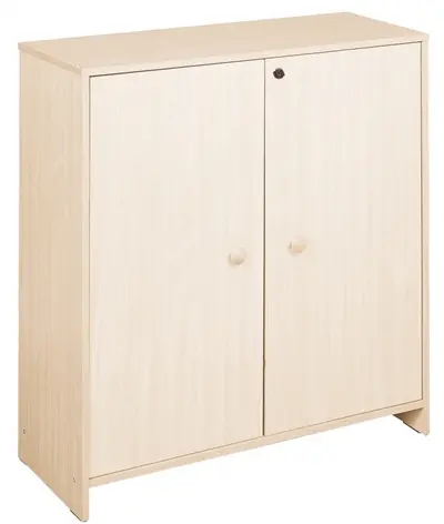 Grand meuble à portes, bouleau