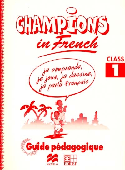 Guide pédagogique, class 1
