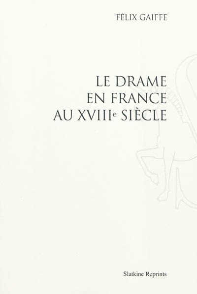 Le drame en France au XVIIIe siècle