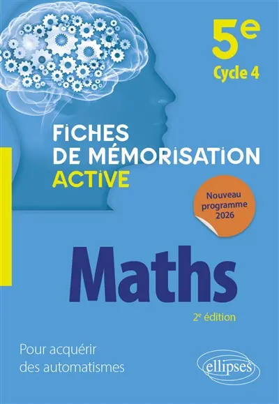 Maths 5e, cycle 4 : nouveau programme 2026