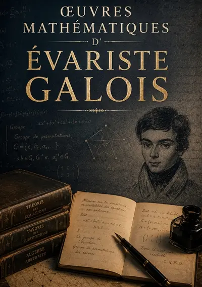 Oeuvres mathématiques d'Evariste Galois : Textes fondateurs sur l'algèbre, les équations par radicaux, la théorie des nombres, les groupes, l'analyse et les fractions continues