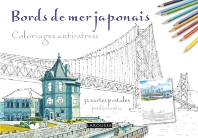 Bords de mer japonais : 32 cartes postales prédécoupées
