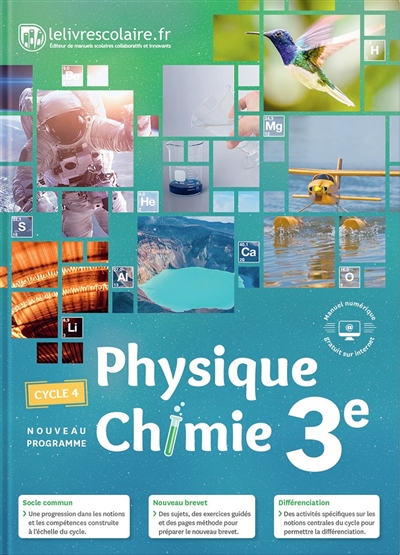 Physique, chimie, 3e