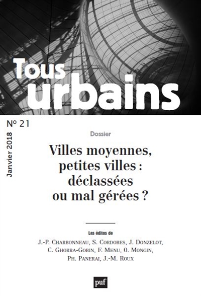 Tous urbains, n° 21. Villes...