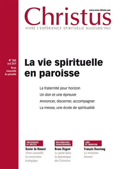 christus, n° 262. la vie spirituelle en paroisse